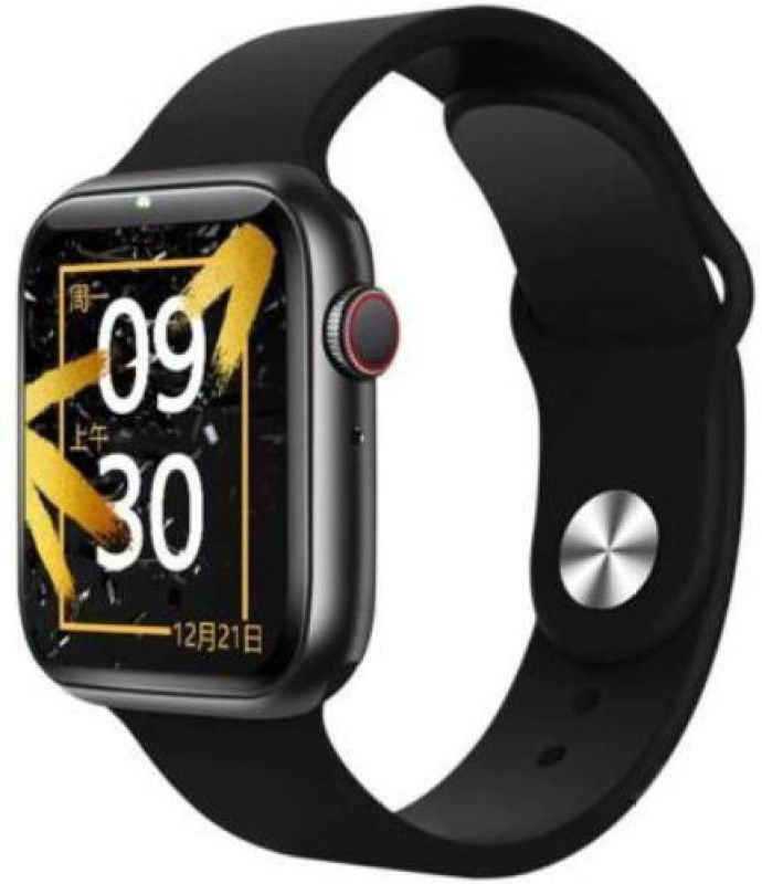 GUGGU VMB_231A_T55Smart Watch Smartwatch  (Black Strap, XL)