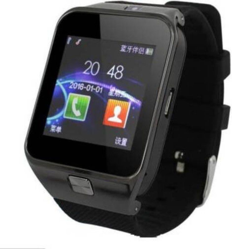 Lastpoint 4G smart pedometer watch for mobiles Smartwatch  (Black Strap, free)