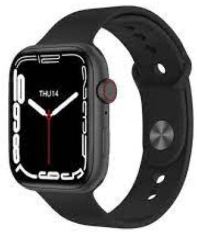 Guggu NAA_129I i7 Pro Max Series 6 Smart Watch Smartwatch  (Black Strap, Free)
