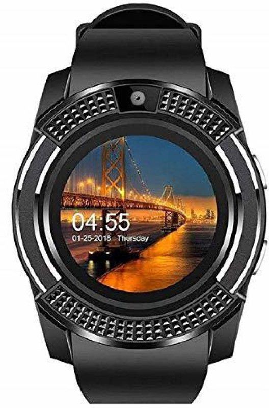 JOKIN v8 black for women Smartwatch  (Black Strap, free size)