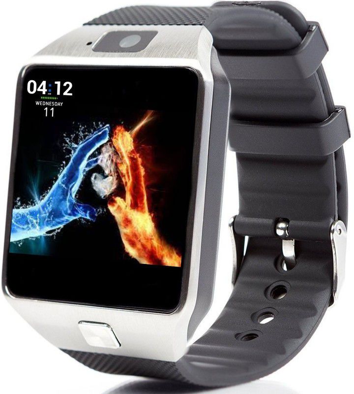 Infinizy Latest Launched DZ19 No Sim Support Smartwatch  (Black Strap, Free Size)