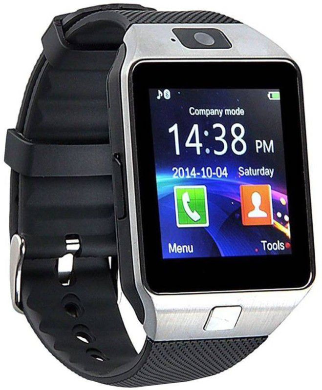 IBS silver watch_17 Smartwatch  (Black Strap, Regular)