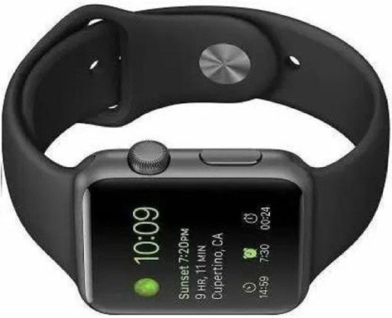 HK Gauri Singari I7 promax smartwatch for boys and girls full touchscreen watch Smartwatch  (Black Strap, Free)