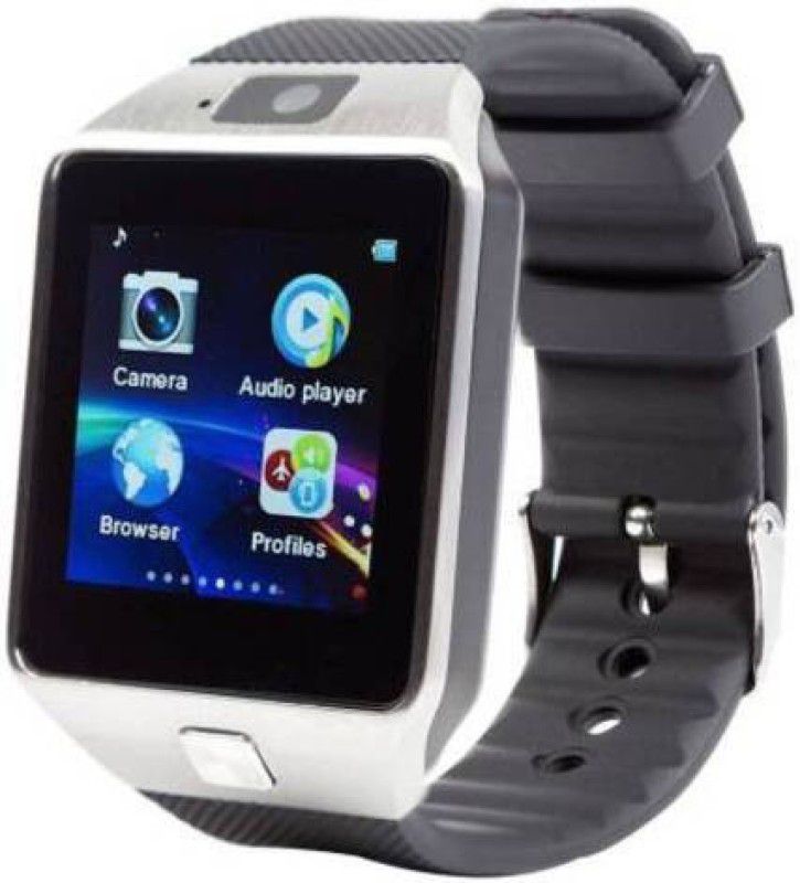 N-WATCH 4G VI-VO Camera 4G And Android Calling Functions Smartwatch  (Black Strap, Free)