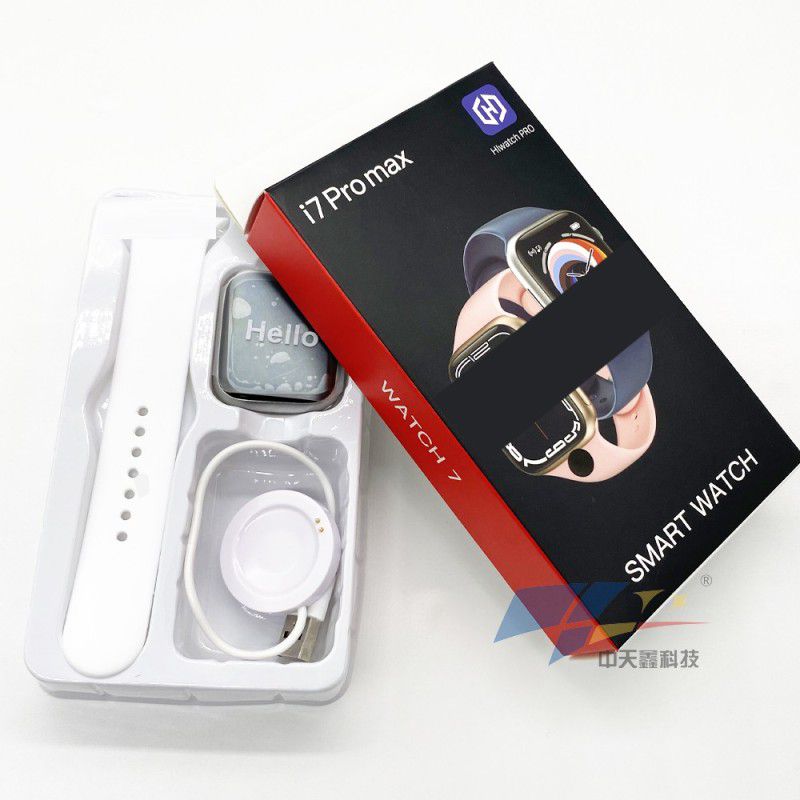 Priyansh i7 pro max Smartwatch  (Black Strap, 1.65)