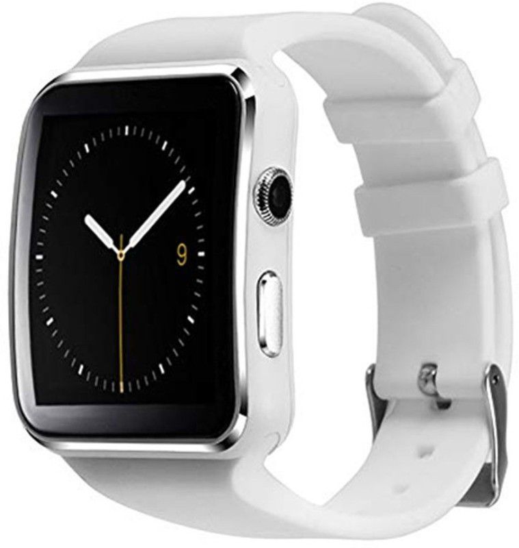 Dev X6-66J Bluetooth Smart watch Smartwatch  (Black Strap, M)