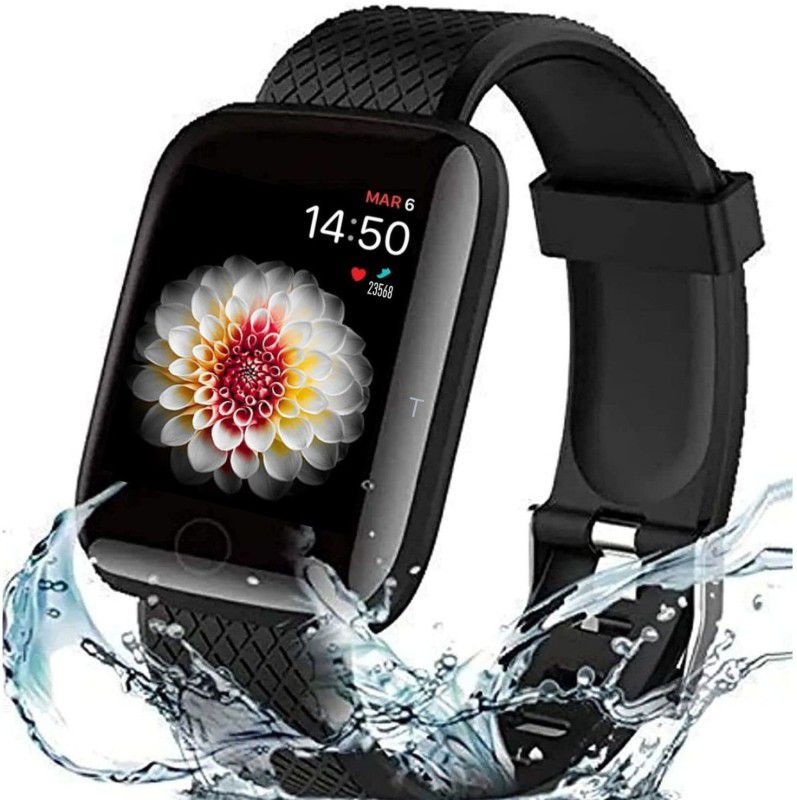 SEENATRADERS SMART WATCH_00016_2 Smartwatch  (Black Strap, FREE)