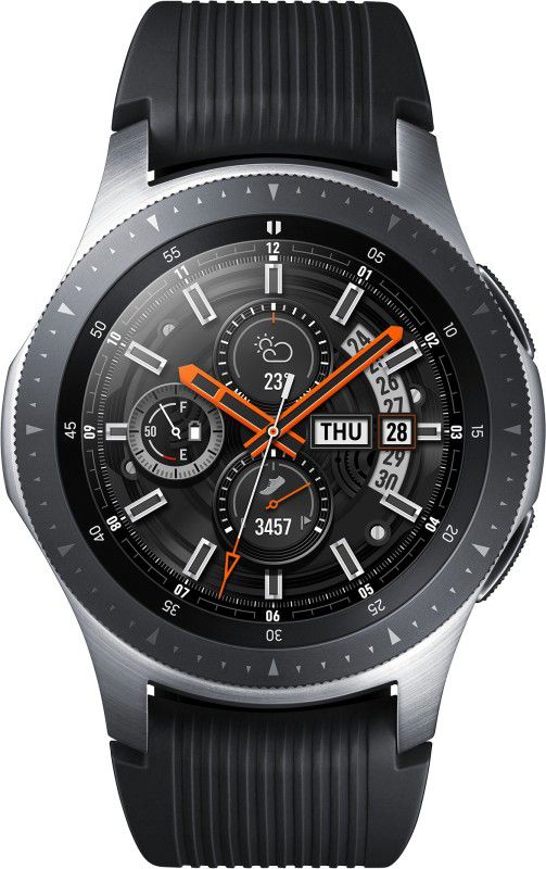 SAMSUNG Galaxy Watch 46 mm LTE  (Black Strap, Regular)
