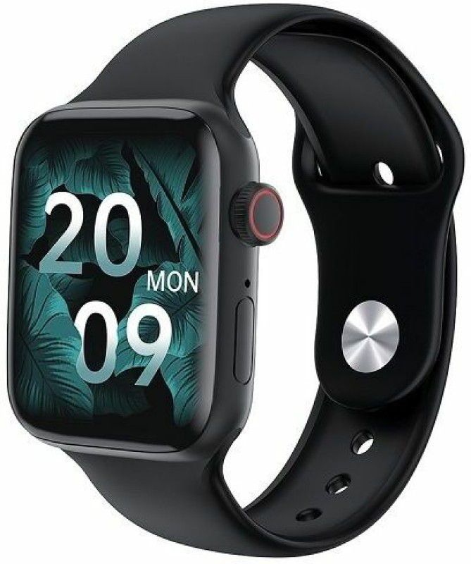 LAKSHMINARAYAN TRADERS i7 Pro Max Full screen Smart Watch Series 7 For Men & Women (BLACK, Free Size) Smartwatch  (Black Strap, M)