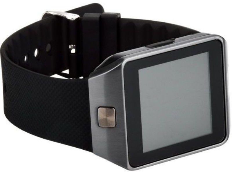 Amgen 007 4G DZ09 Black phone Smartwatch  (Black Strap, Free Size)