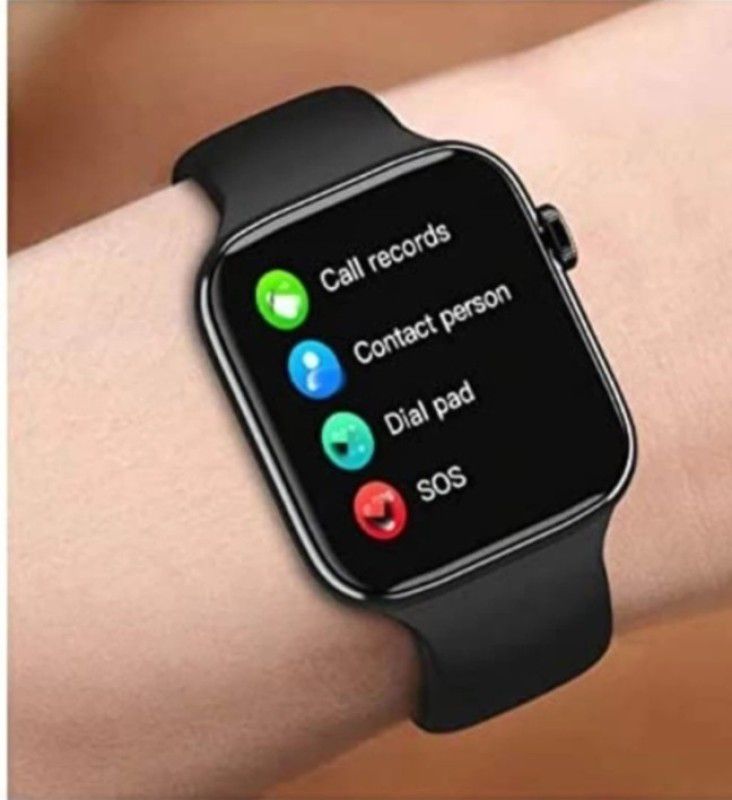 HK Gauri Singari I7PROMAX Smart watch for girls and boys Smartwatch  (Black Strap, Free)