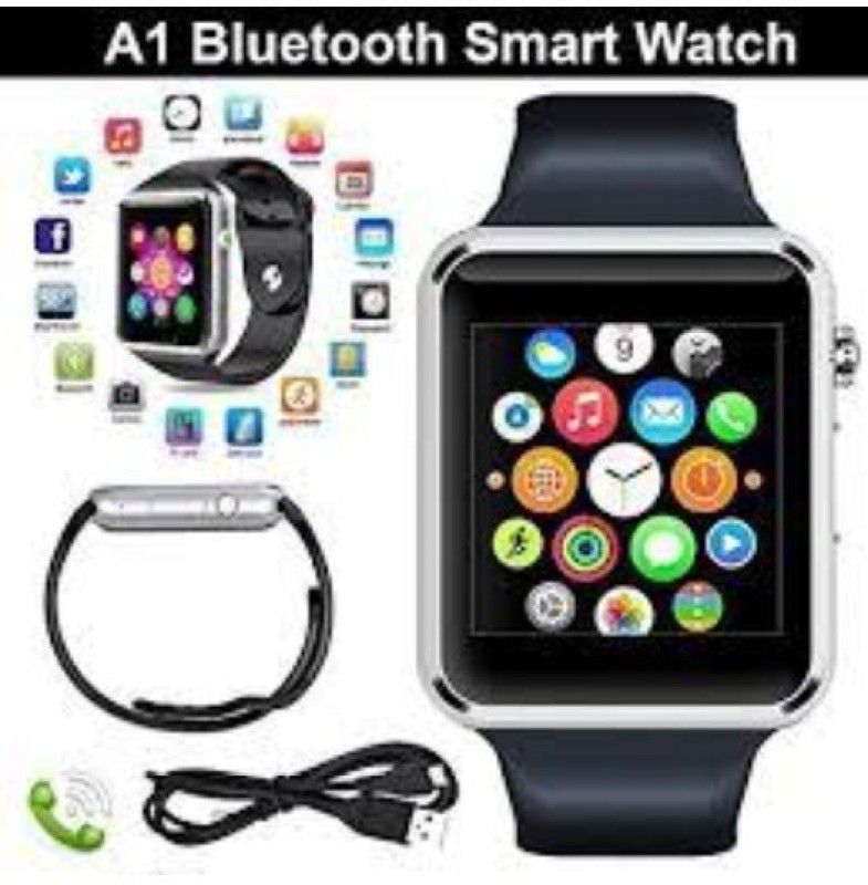 Clairbell HPU_165U A1 Smart Watch Smartwatch  (Black Strap, Free Size)
