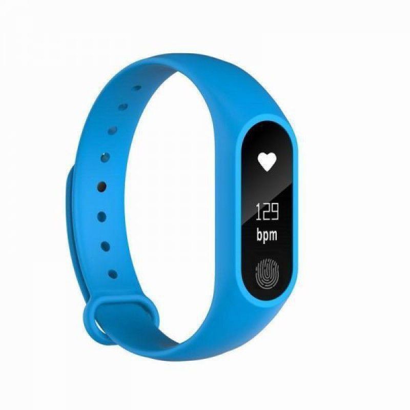 Bluebells India Pedometer/Sleep Monitoring Functions  (Blue Strap, Size : Free)