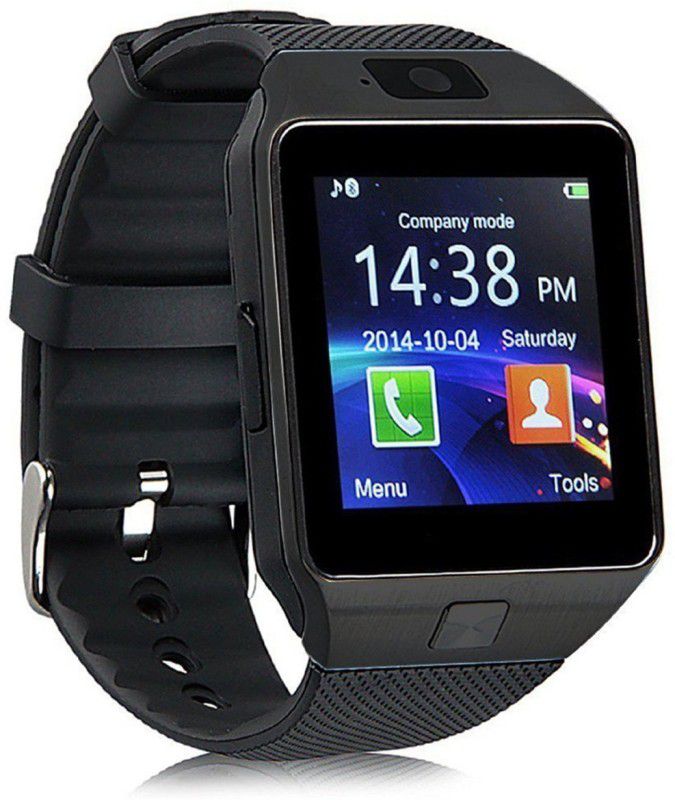 Bastex Smartwatch Smartwatch  (Black Strap, Free Size)