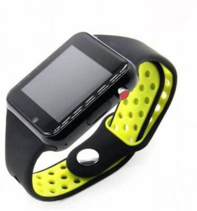 SMART 4G MOBILE PEDOMETER BLUETOOTH WATCH Smartwatch  (Green Strap, FREE)