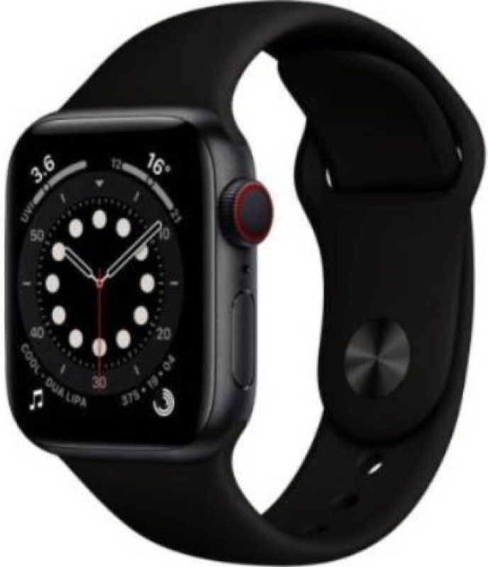 TECHMAZE Exclusive T55 bluetooth smart watch fitness tracker & heart rate sensor T218 Smartwatch  (Black Strap, FREE)