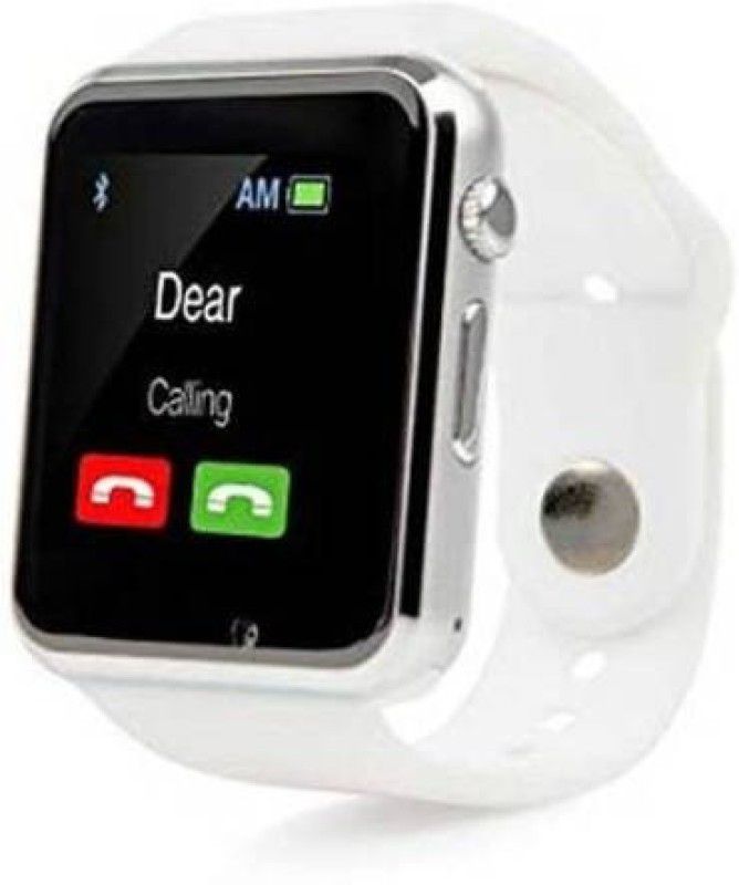 SMART 4G A1 Phone Watch With Free Size White Color Watch Smartwatch  (White Strap, Free)