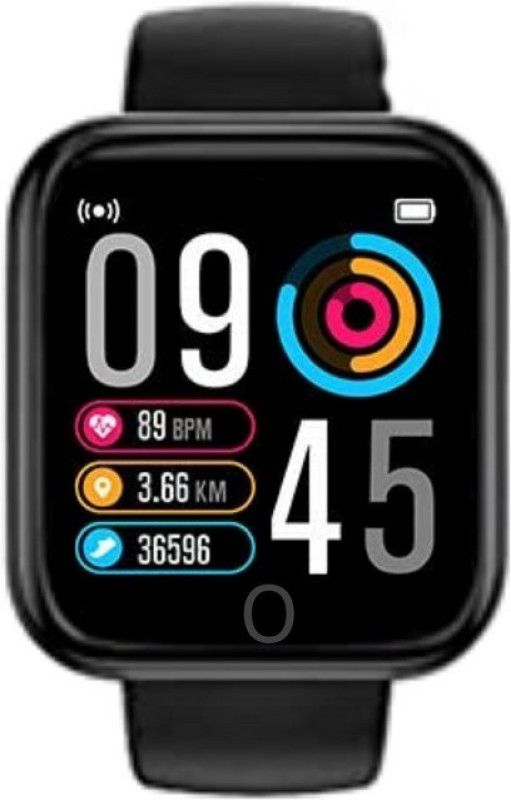 LionBolt D116 Touchscreen Smart Watch Bluetooth Smartwatch with Heart Rate Sensor Smartwatch  (Multicolor Strap, Free Size)