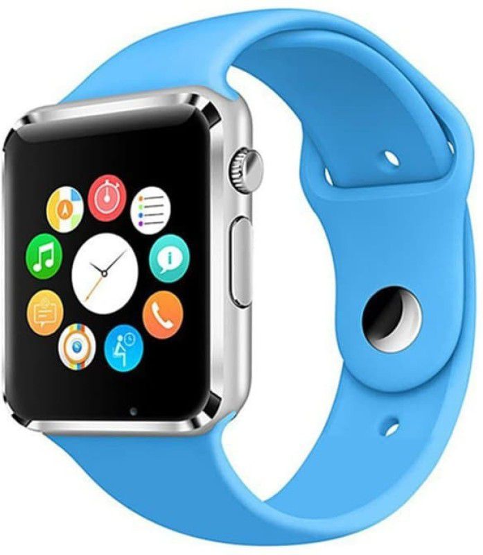 Gedlly 4G Calling Smart watch with Bluetooth Smartwatch  (Blue Strap, free)