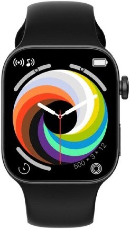 JEDYX I8 PRO MAX Smartwatch  (Black Strap, FREE SIZEE)