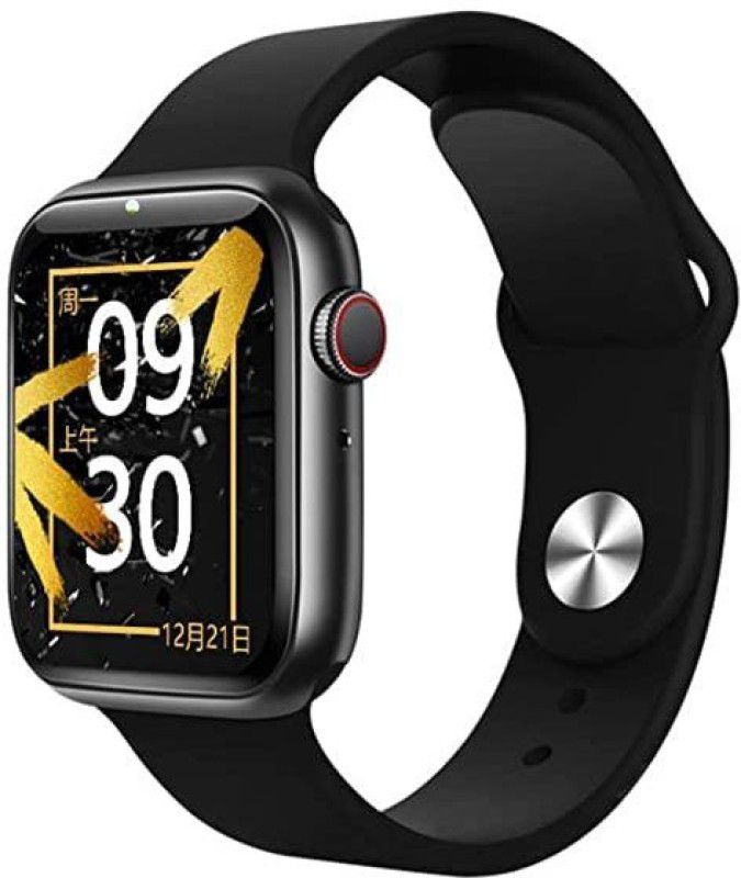 Digniti New+ A T55 Series 7 with Extra Straps Full Touch Display Smart watch Smartwatch  (Black Strap, Free Size)