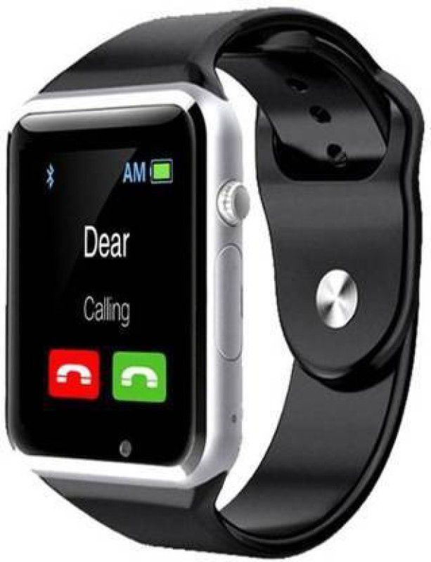JYTIQ Bluetooth Calling Smartwatch Smartwatch  (Black Strap, Free)