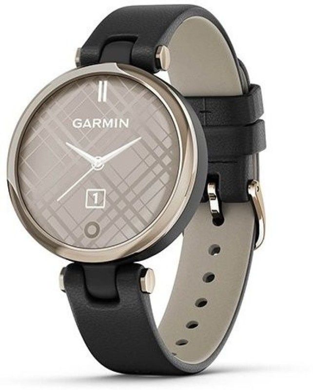 GARMIN Lily Classic, Smartwatch, upto 5 days battery, Women's Health & FitnessTracking Smartwatch  (Black Strap, M)