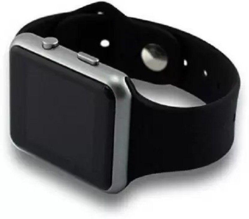BSVR smart watch Smartwatch  (Black Strap, FREE)