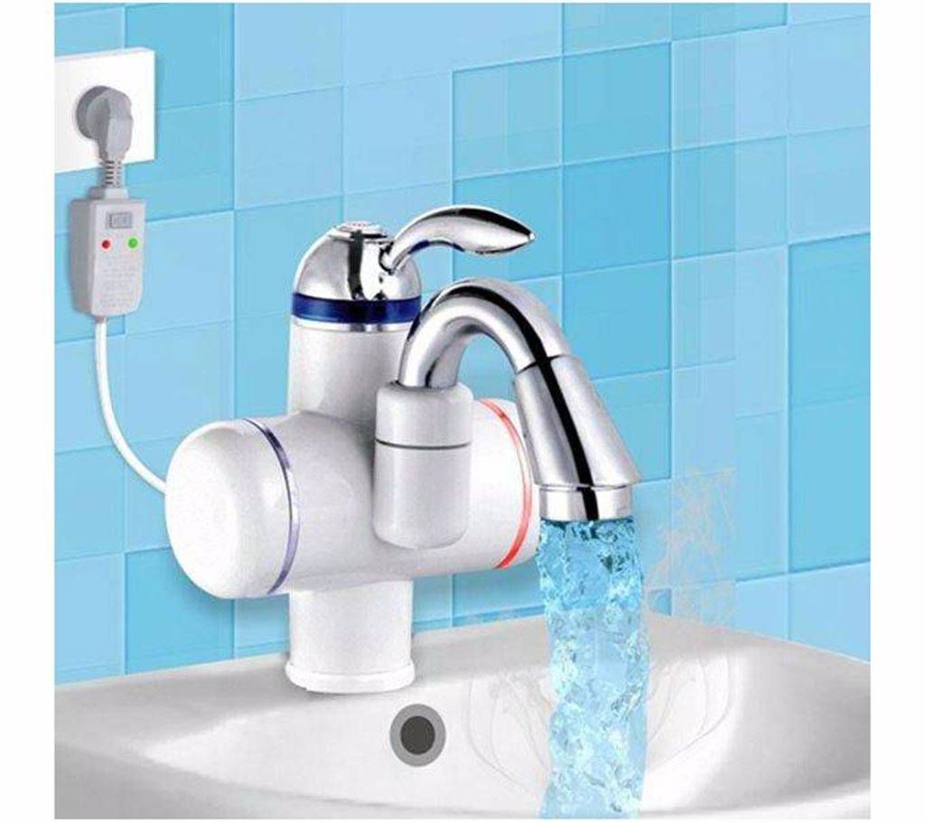 Instant Water Heater Tap - White