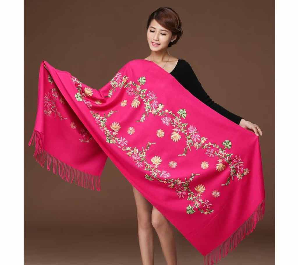 pink original Acrylic china shawl for women