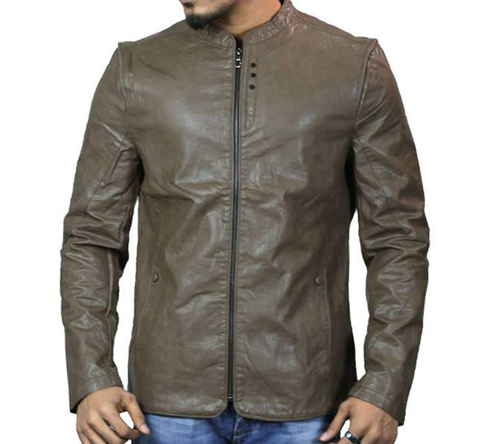 PU Leather Jacket For Men