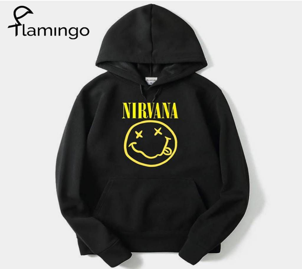 Nirvana Unisex Winter Cotton Hoodie