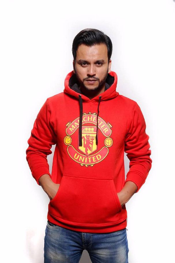 Manchester United printed gents hoodie 