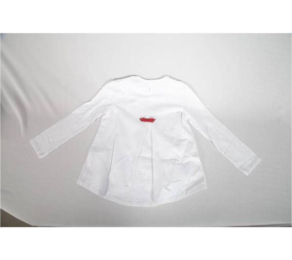Cotton full sleeve t-shirt for baby girl