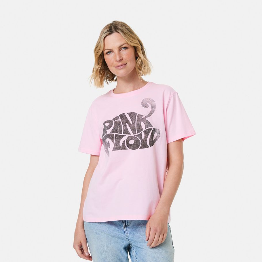 Short Sleeve Pink Floyd License T-shirt