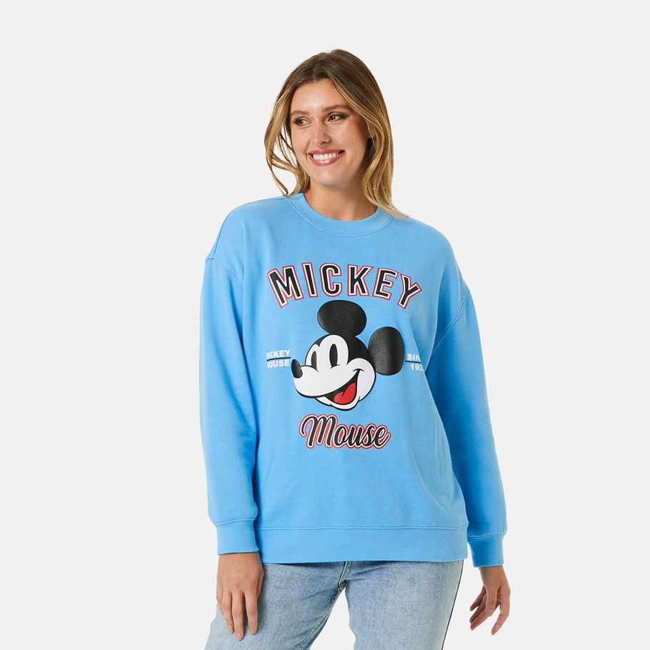 Long Sleeve Mickey Mouse License Sweatshirt