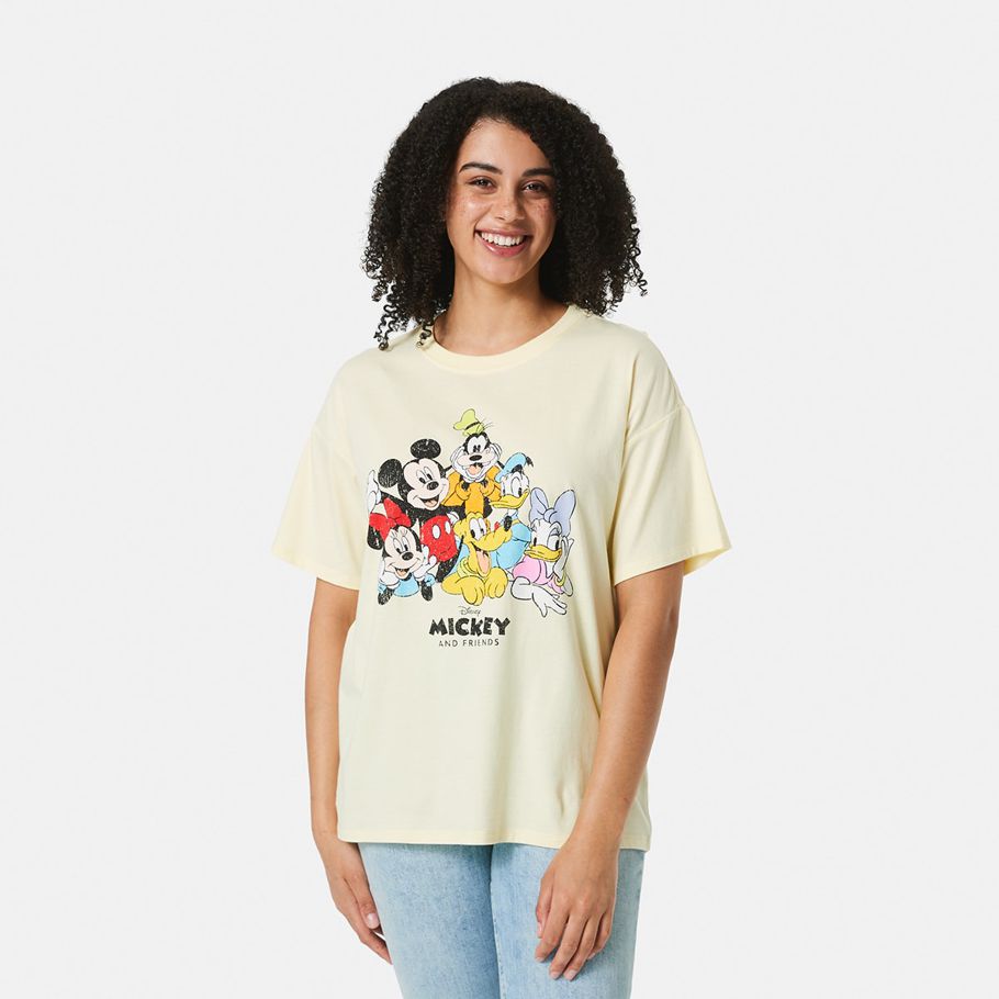 Short Sleeve Mickey and Friends License T-shirt