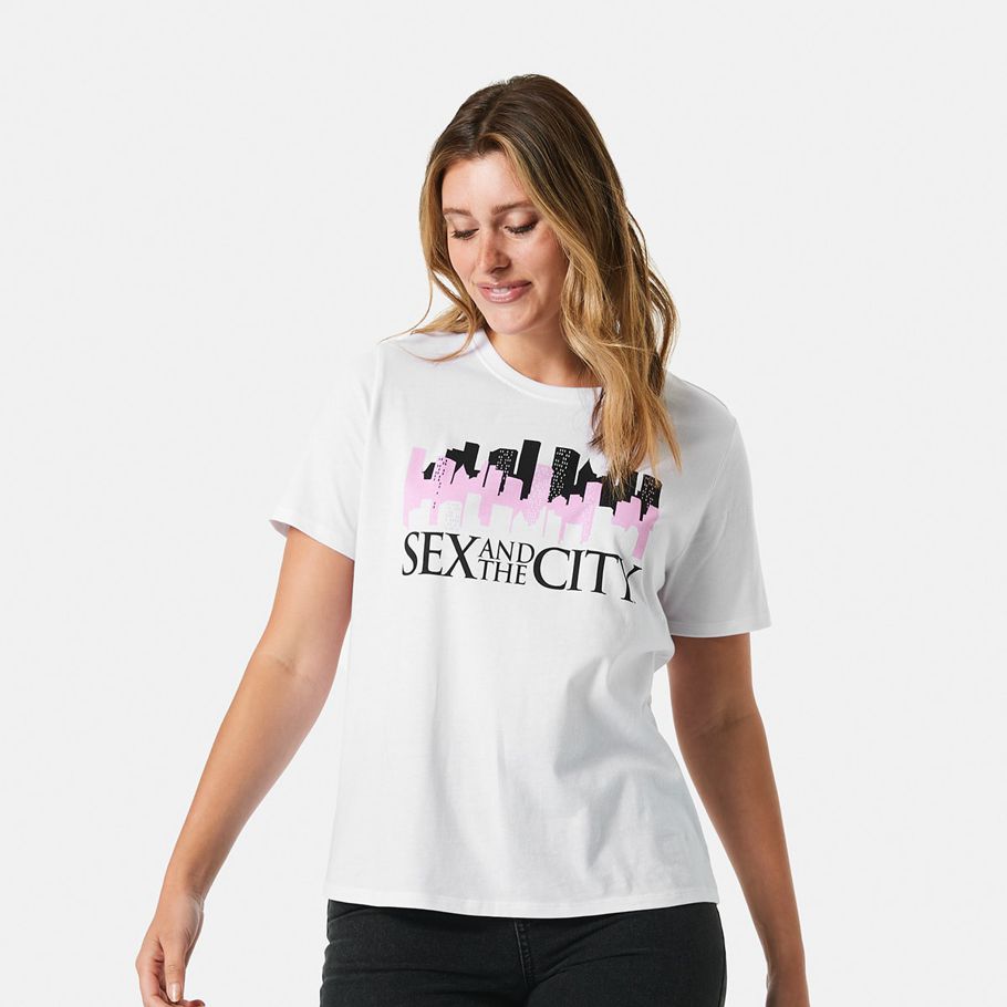 Short Sleeve Sex and the City License T-shirt