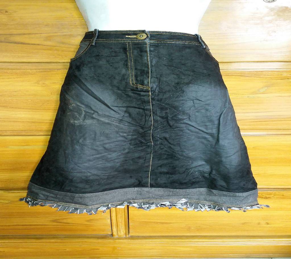 Ladies jeans skirt 