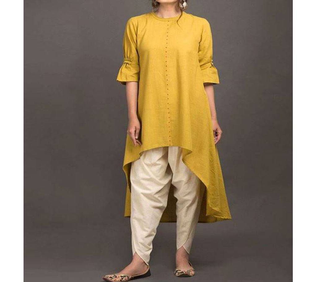 New women's full stitched kurti design 