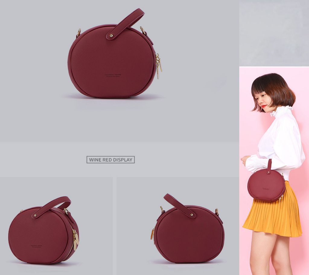 Circular Design Fashion Women Shoulder Bag