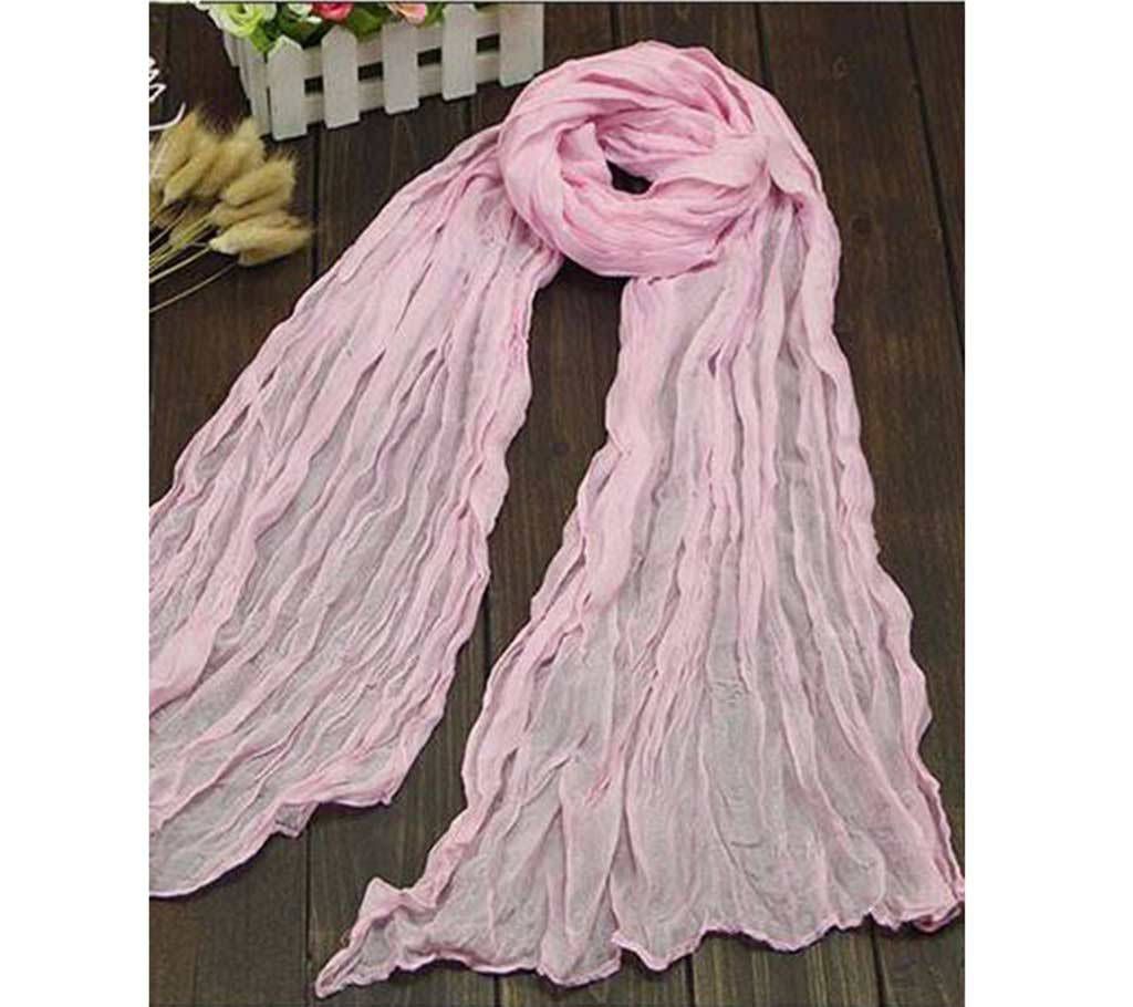 PINK SOLID COLOR Scarf