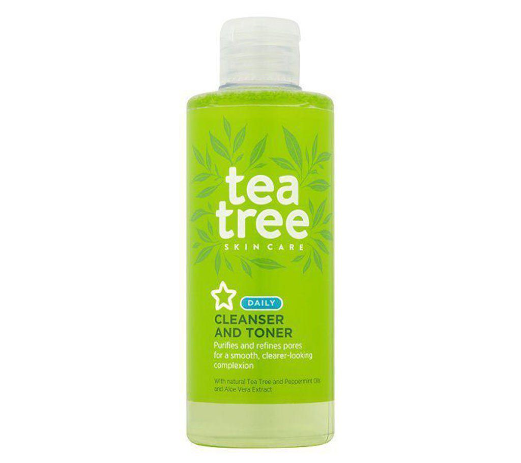 Superdrug Tea Tree Cleanser & Toner 