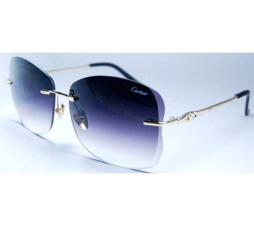 Cartier Black Light Golden Ladies sunglasses 