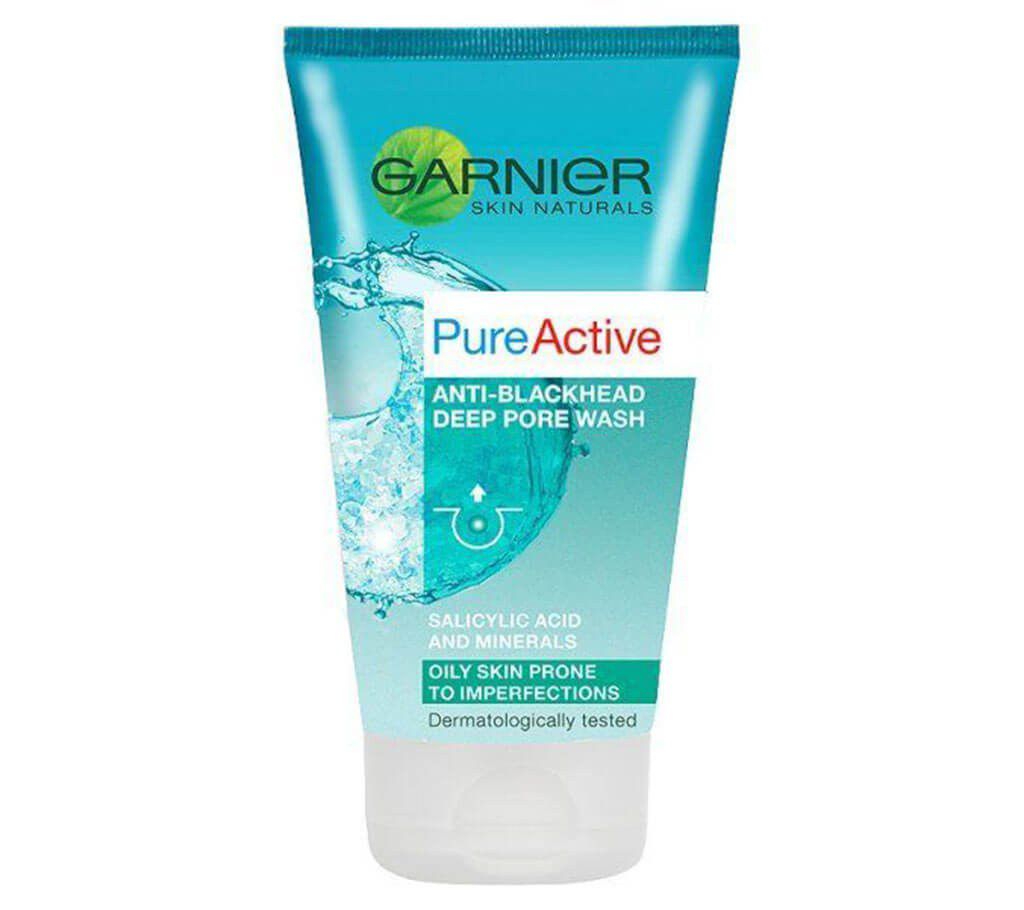 Garnier Pure Active Anti-Blackhead face Wash