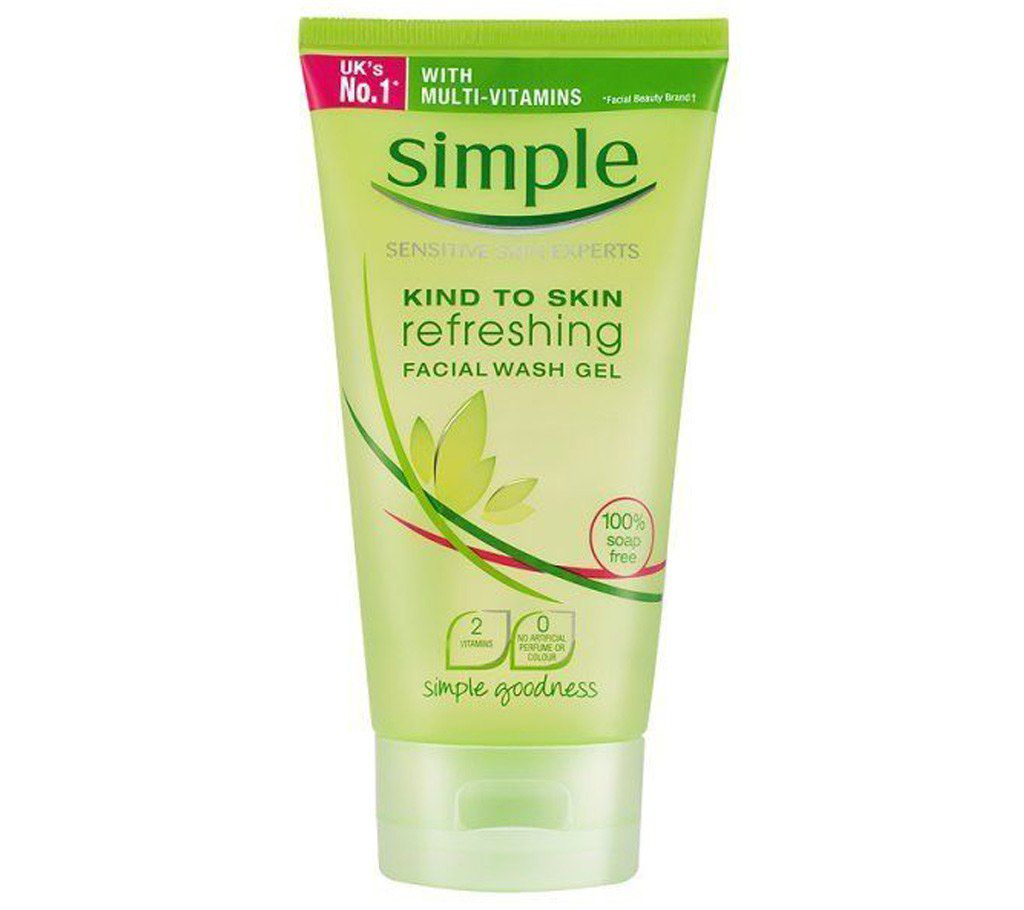 Simple Kind To Skin Refreshing Facial Wash 