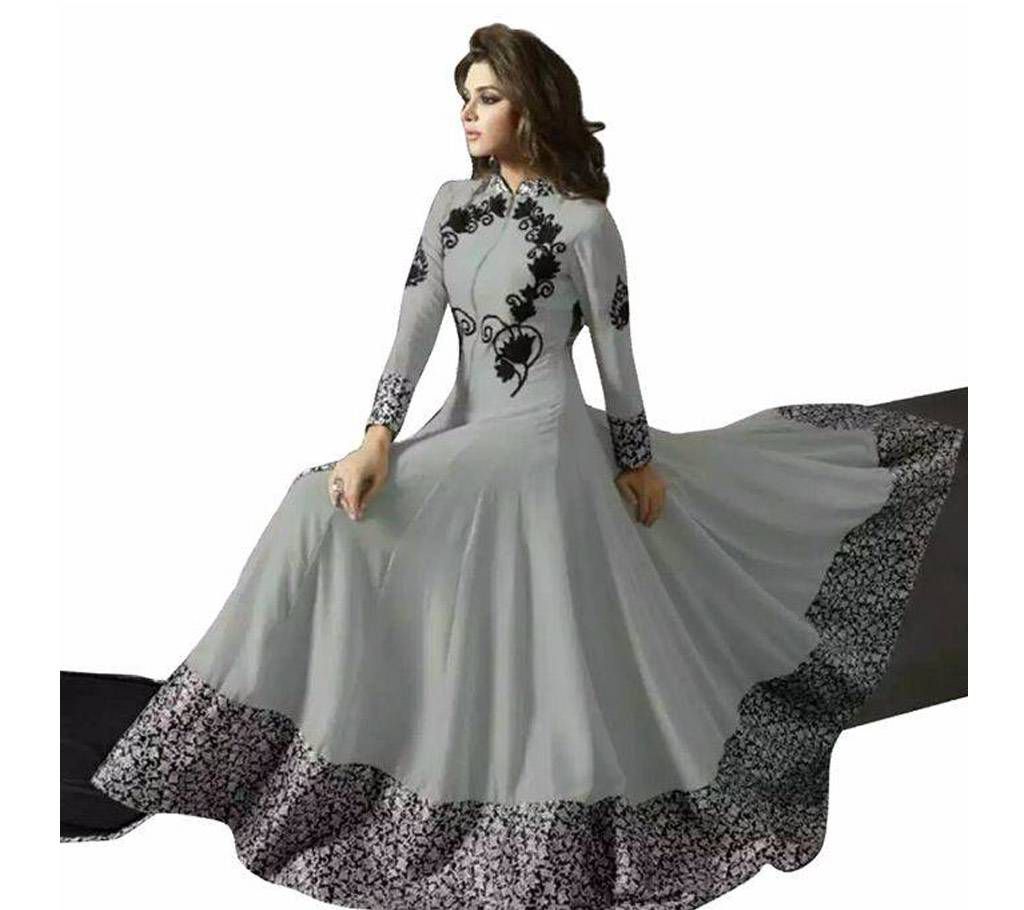 Ash Georgette Gown For Women