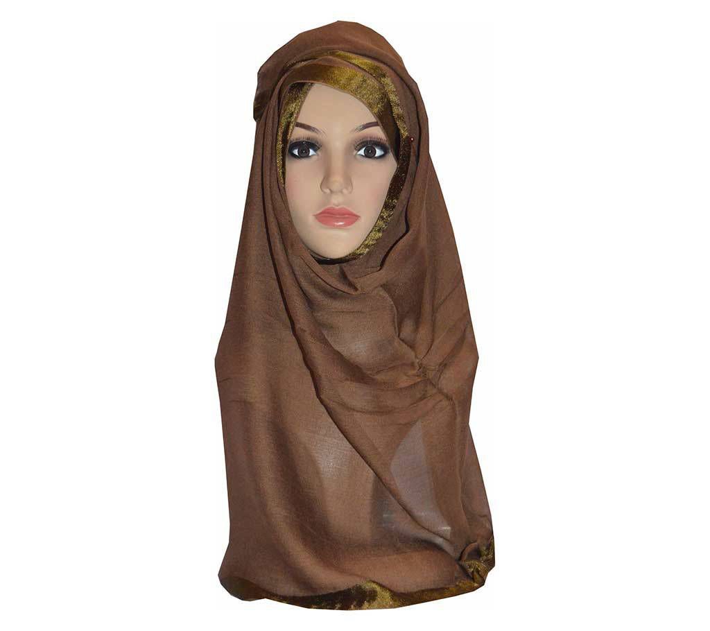 Shartin Border cotton Hijab