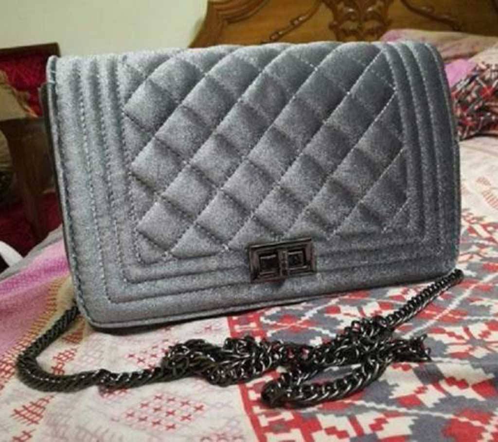 Imported Ladies Velvet Vanity Bag