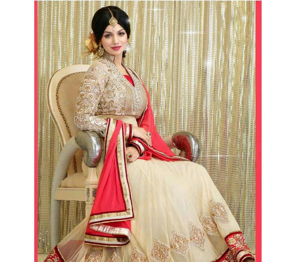 Semistitched Indian Georgette Embroidery Lehenga (Copy)